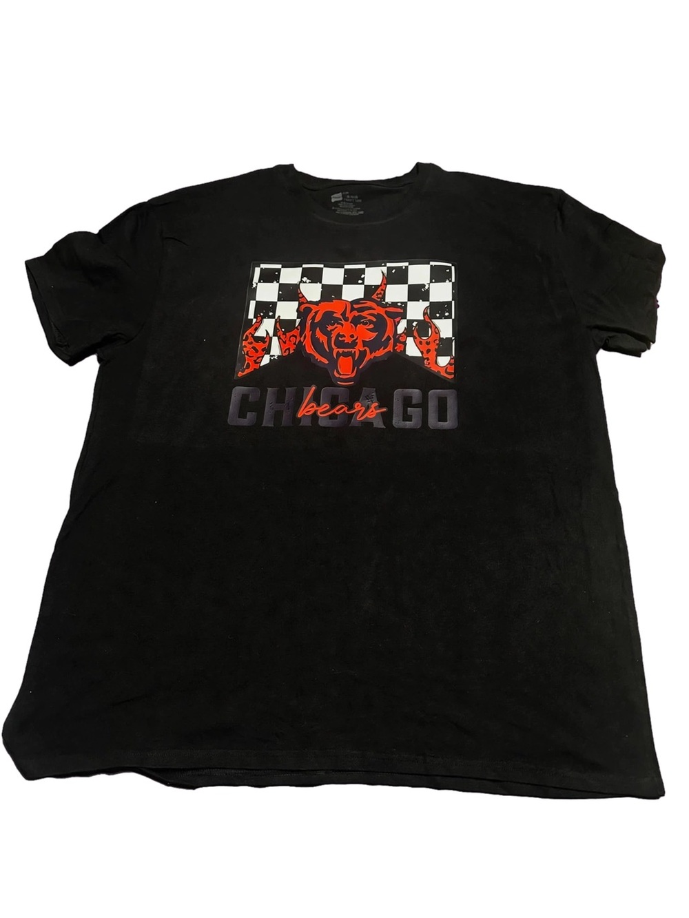 Chicago Bears Black Graphic Short-Sleeve Tee